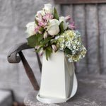 Load image into Gallery viewer, Cream FlowerBox Recyclable, Waterproof. Paper Vase - FlowerBox