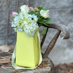 Load image into Gallery viewer, Moss Green FlowerBox Recyclable, Waterproof. Paper Vase - FlowerBox
