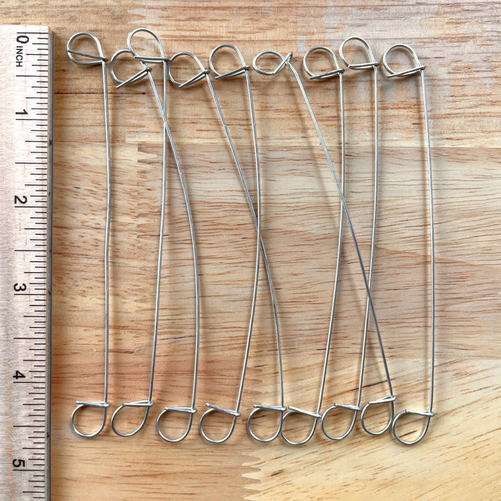 Silver Floral Wire Twists - FlowerBox