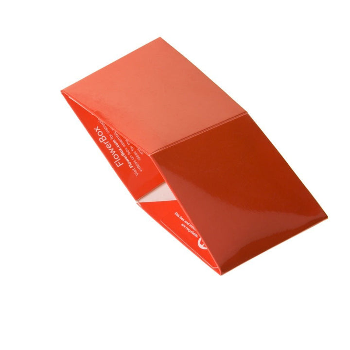 Tangerine Tango 4" FlowerBox Vase (Carton of 120) - FlowerBox